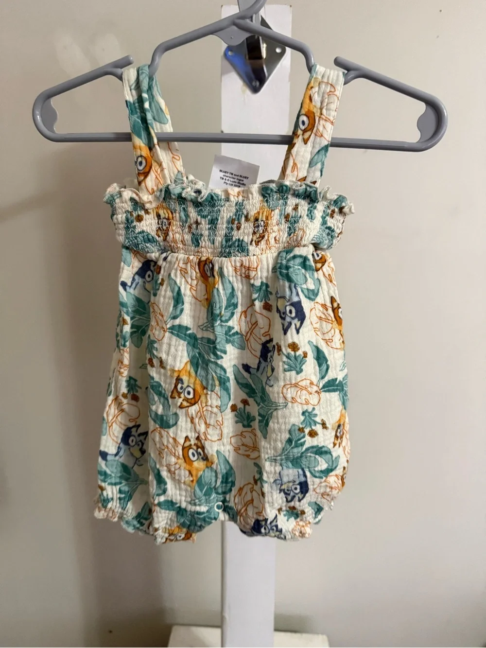 Bluey Romper & Sun Hat